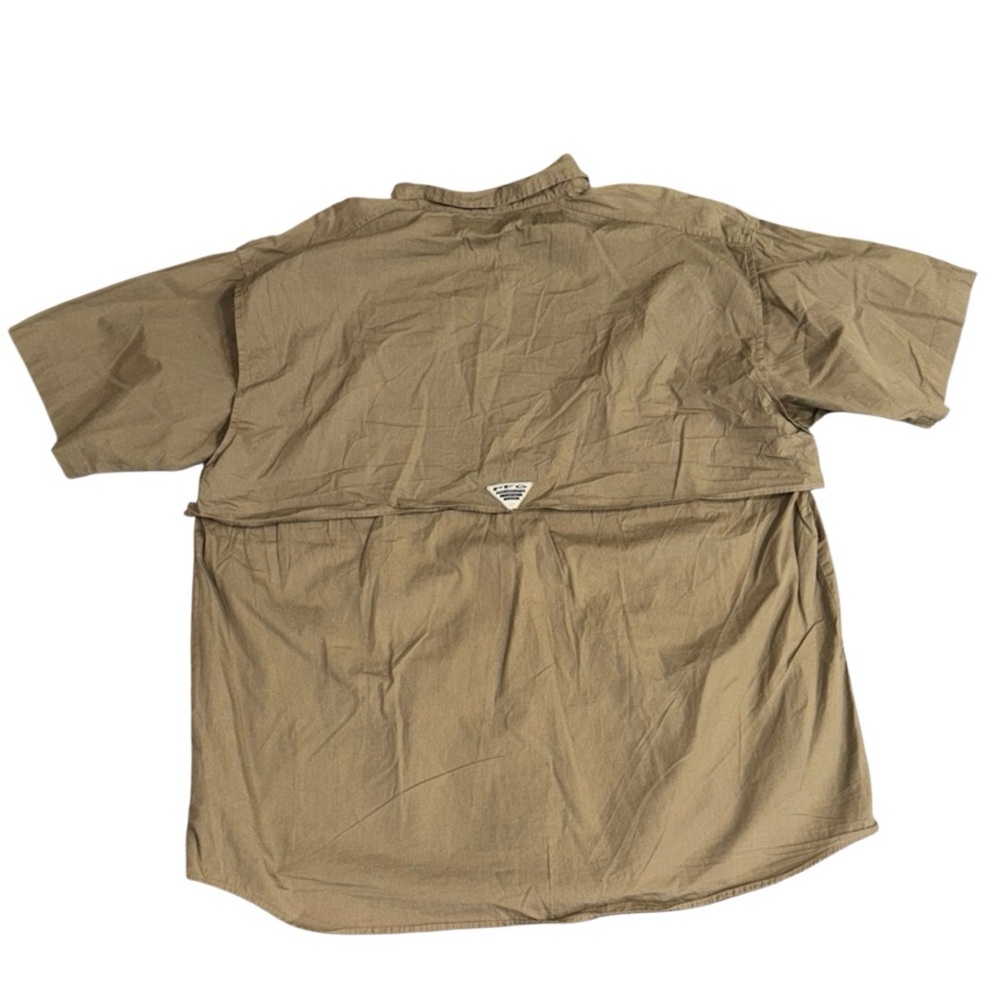 Columbia PFG Fishing Men's Short Sleeve Button Down Shirt - Picture 10 of 10